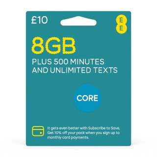 بنام شدن سیم کارت EE UK